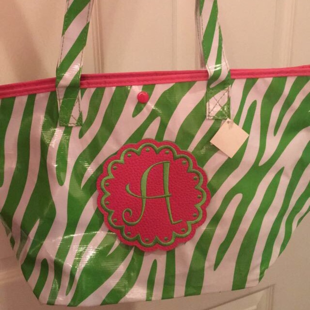 Pink and Zebra Main street Collection Purse